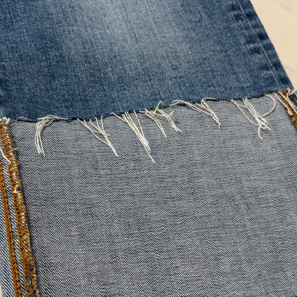 Pilcro Blue Flare & Wide Leg Jeans - Picture 5 of 16